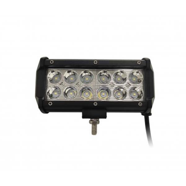 LED Lichtbalken 36W 167mm in Schwarz 1